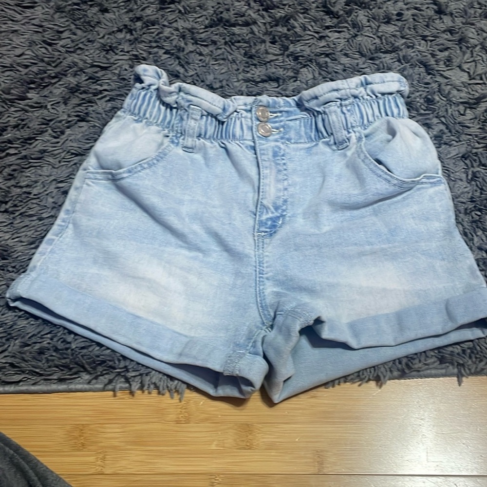 light blue short